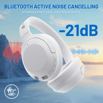 Attack Shark G300 casque bluetooth ANC ultra léger – réduction de bruit active et mode filaire