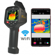 HTI HT-A10 caméra thermique portable  – thermomètre infrarouge industriel 256×192, wifi, détection de fuites