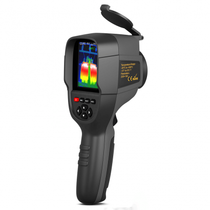 HTI HT-18+ caméra thermique infrarouge  – imageur thermique industriel portable, détection thermique précise