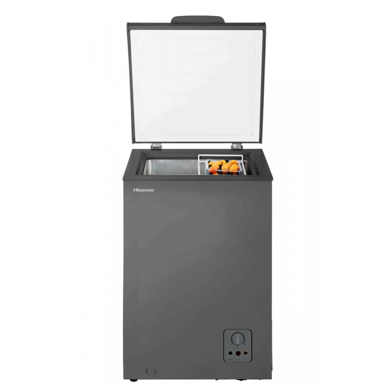 Hisense FC12DD congélateur horizontal 96 L gris – compact, économique et pratique