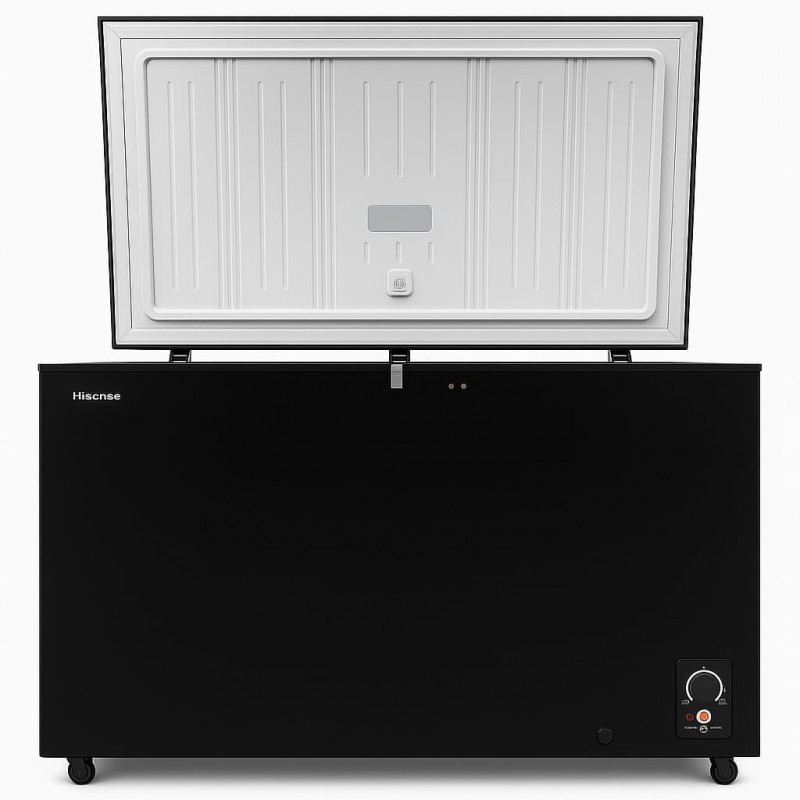 Hisense FC48DD4SG congélateur horizontal 480 L noir – grande capacité de stockage, classe A+
