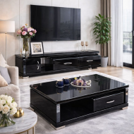 Table téléviseur TV204 + table basse – Mobilier moderne