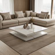 Table basse TB06 / TB041 carrée – Finition intemporel