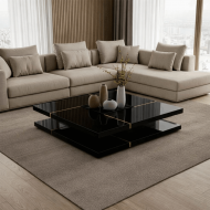 Table basse TB06 / TB041 carrée – Finition intemporel