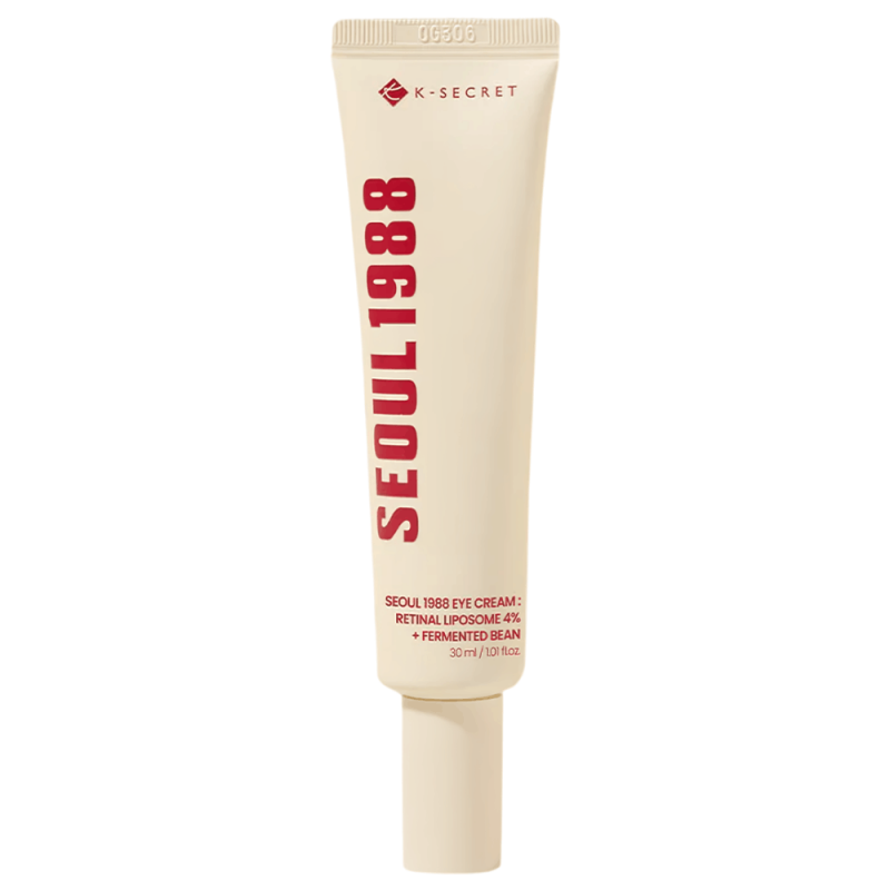 K-SECRET Seoul 1988 crème pour yeux liposome rétinien 4 % + haricot fermenté | soin visage anti âge, teint uniforme, 30ml
