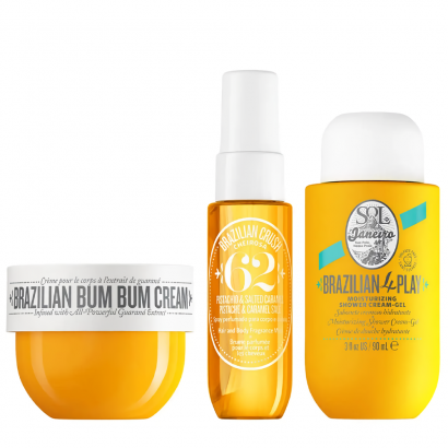 Sol de Janeiro Bum Bum jet set coffret beauté – coffret soin corps parfum tropical, crème, gel douche et brume cheirosa 62