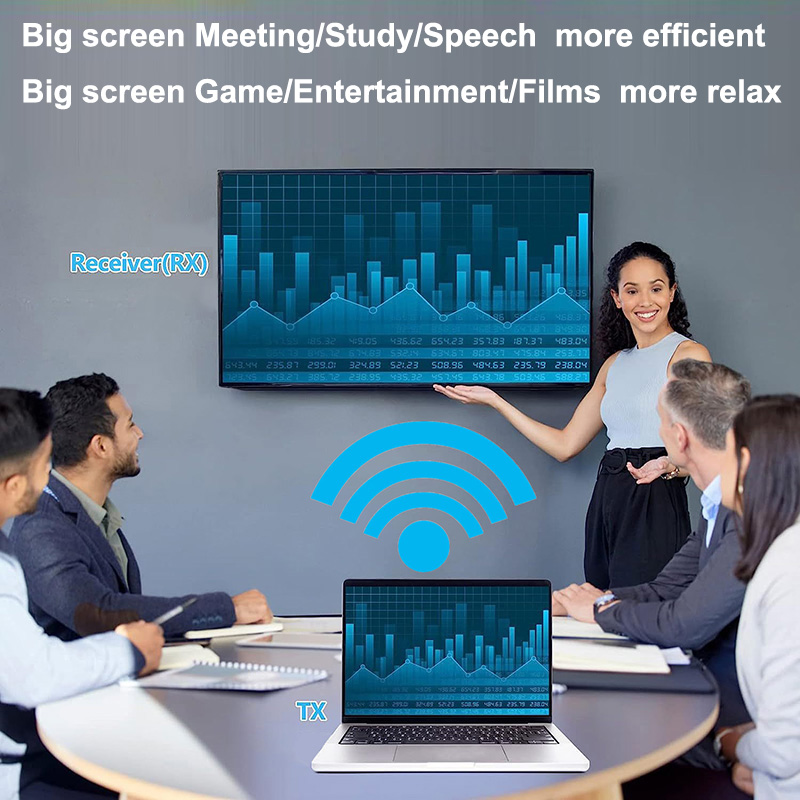 Transmetteur HDMI sans fil longue portée | émetteur-récepteur audio vidéo sans fil | adaptateur prolongateur, wireless HDMI 50m
