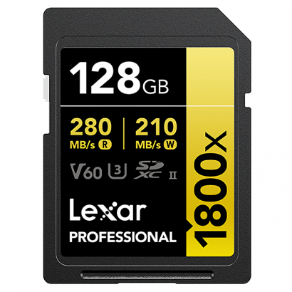 Lexar Carte Professional 18000x, SDXC™ UHS-II série