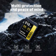 Lexar Carte Professional 18000x, SDXC™ UHS-II série