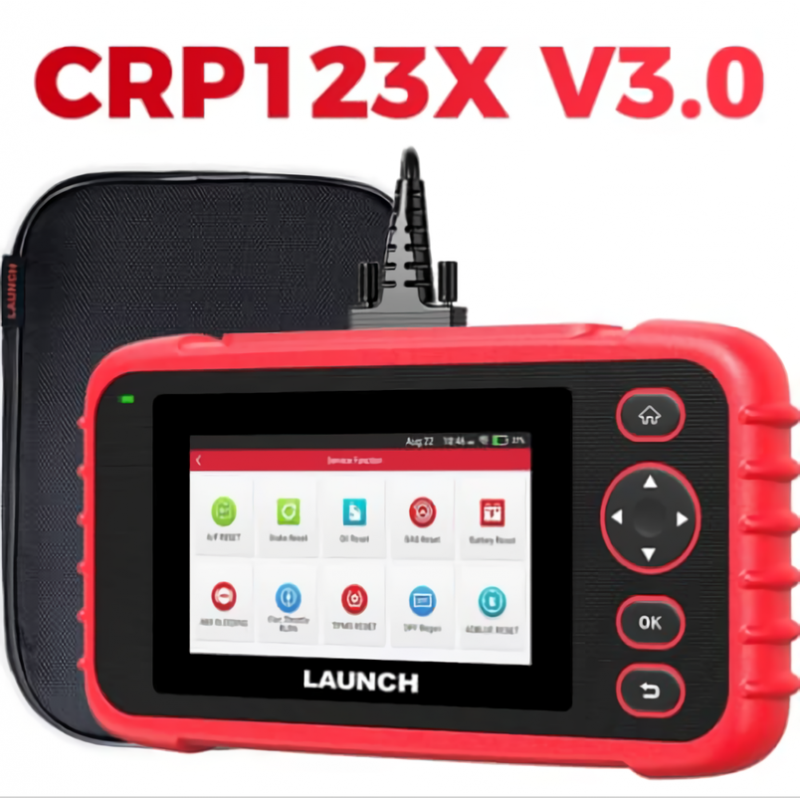 Launch CRP123X V3.0, diagnostic automobile – Rapide, précis et intuitif | Scanner OBD2 intelligent multi système