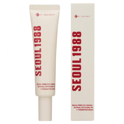 K-secret Seoul 1988 – Crème contour des yeux – Liposomes de rétinal 4 % + Fève fermentée