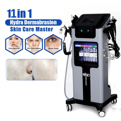 HydraFacial machine professionnelle de soin du visage 11 en 1 – appareil hydrodermabrasion multifonction nettoyage en profondeur