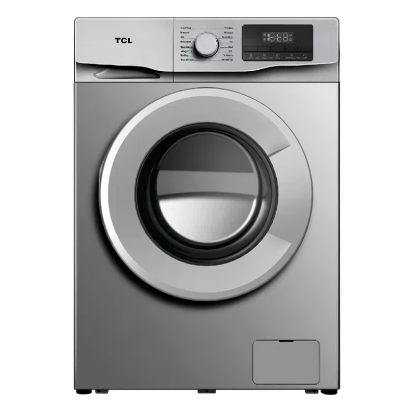 TCL P608FLG – Lave-linge frontal 8 kg Inverter, gris