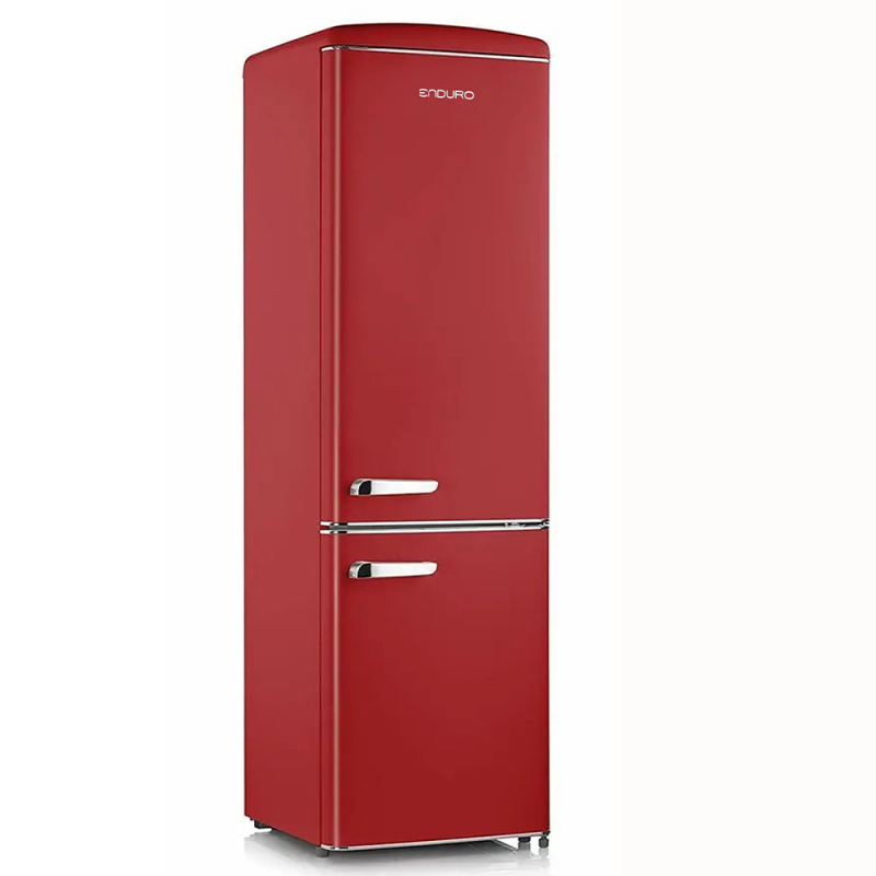 Enduro CNR400PRD réfrigérateur combine 3 tiroirs 400 L Rouge
