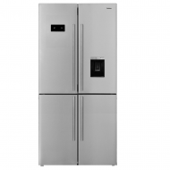 ENDURO FD620P83BSX réfrigérateur 4 portes side by side inox 564 litres | Frigo américain, fontaine + technologie Nofrost