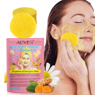 ALIVER tampons exfoliants kojique et curcuma