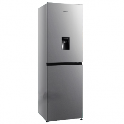 Hisense RD34DC4SB réfrigérateur avec fontaine 4 tiroirs 250 litres | Frigo combiné design moderne avec distributeur d’eau