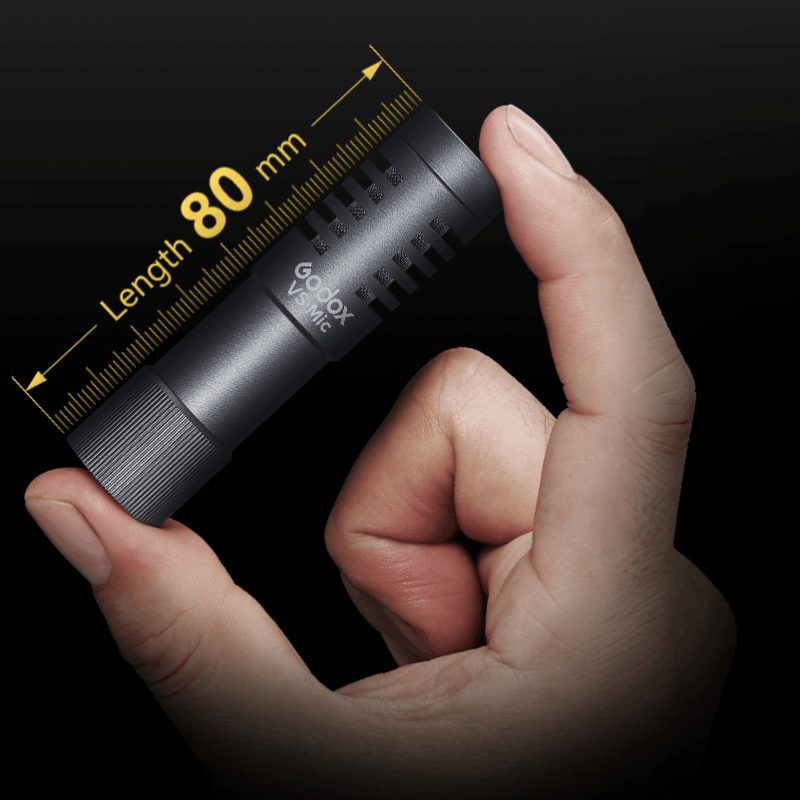 Godox VS-Mic microphone compact universel |Micro canon professionnel pour caméra et smartphone