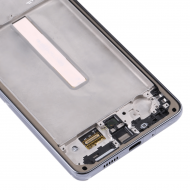 Samsung A73 Écran Super AMOLED d'origine pour Samsung Galaxy A73 5G SM-A736B, assemblage complet avec cadre