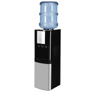 Enduro WD100HCAB fontaine à eau 3 robinets avec frigo | Distributeur d’eau avec compartiment froid 420 W / 120 W