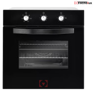 Tecnolux FO60GG four encastrable à gaz 60 × 60 cm noir, avec tournebroche