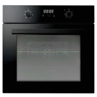 Tecnolux QME602B001 four encastrable électrique 60 × 60 cm noir, interface tactile