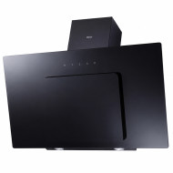 Roch RBH6018GLB hotte de cuisine aspirante 60 × 60 cm noir, Capacité d'aspiration 400 m³/h