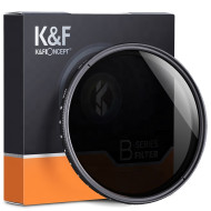 K&F Concept ND2–ND400 filtre ND variable d'objectif DSLR et caméra 77 mm