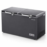 Enduro CF500LIGD congélateur horizontal 2 portes 500 litres gris foncé