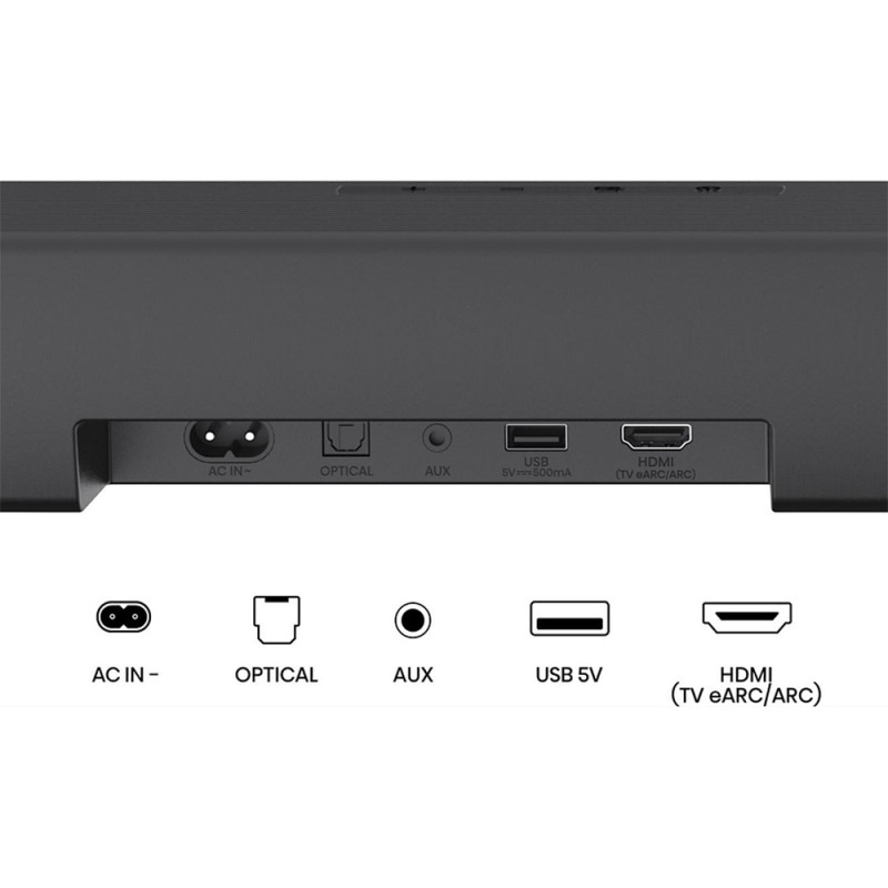 Hisense AX3100Q barre de son 500 W, 3.1 canaux Bluetooth avec caisson de basses