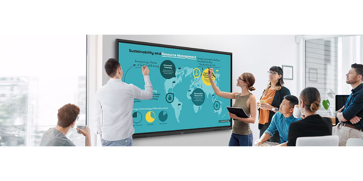 LG CreateBoard 75TR3DQ / 85TR3DQ -BAUEQ téléviseur interactif tactile 4K