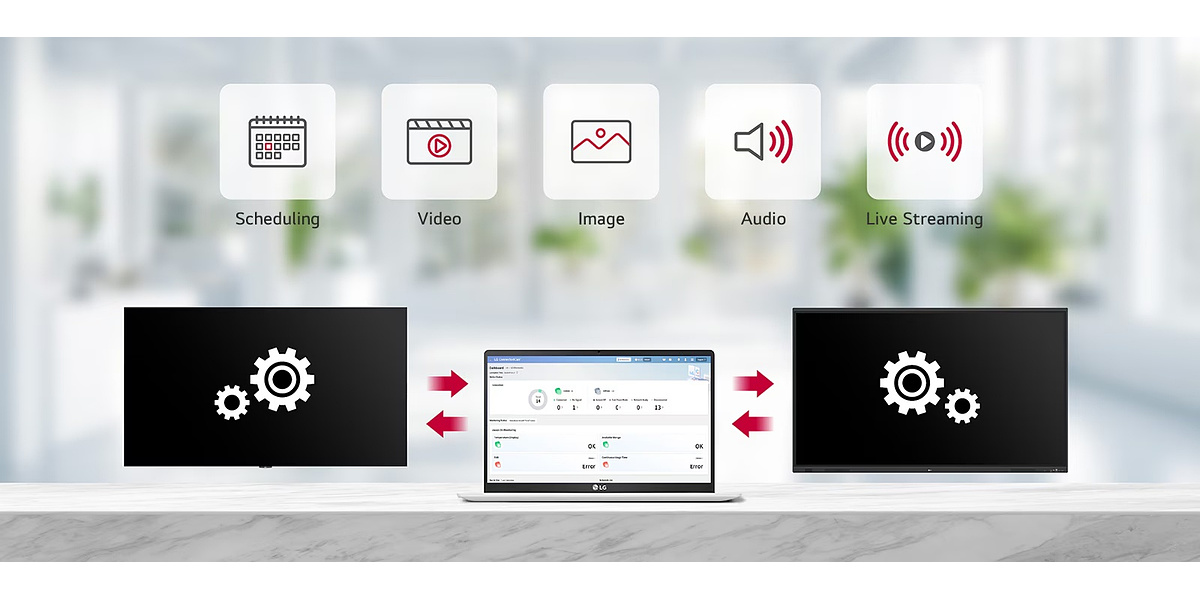 LG CreateBoard 75TR3DQ / 85TR3DQ -BAUEQ téléviseur interactif tactile 4K