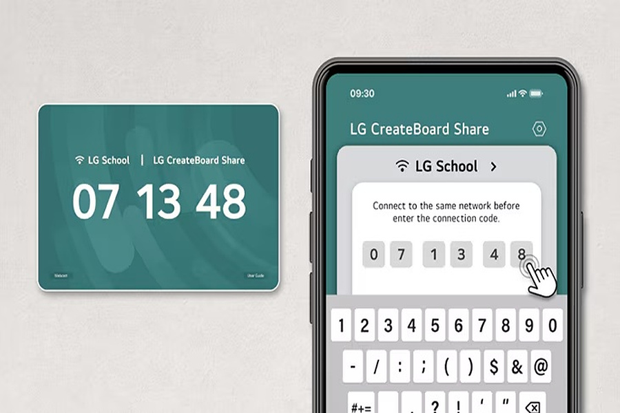 LG CreateBoard 75TR3DQ / 85TR3DQ -BAUEQ téléviseur interactif tactile 4K