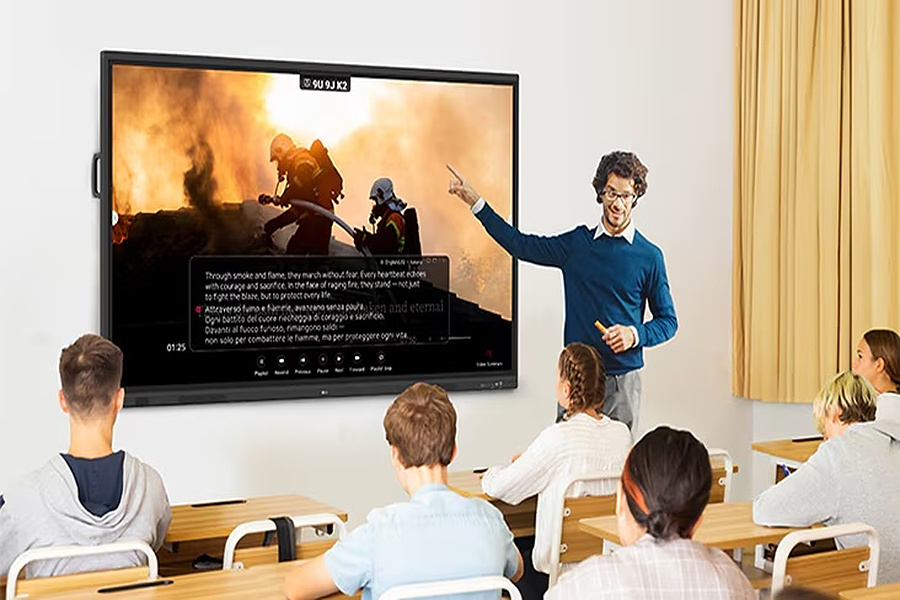 LG CreateBoard 75TR3DQ / 85TR3DQ -BAUEQ téléviseur interactif tactile 4K