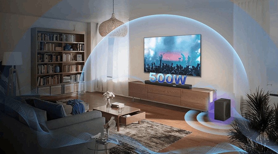 Hisense AX3100Q barre de son 500 W, 3.1 canaux